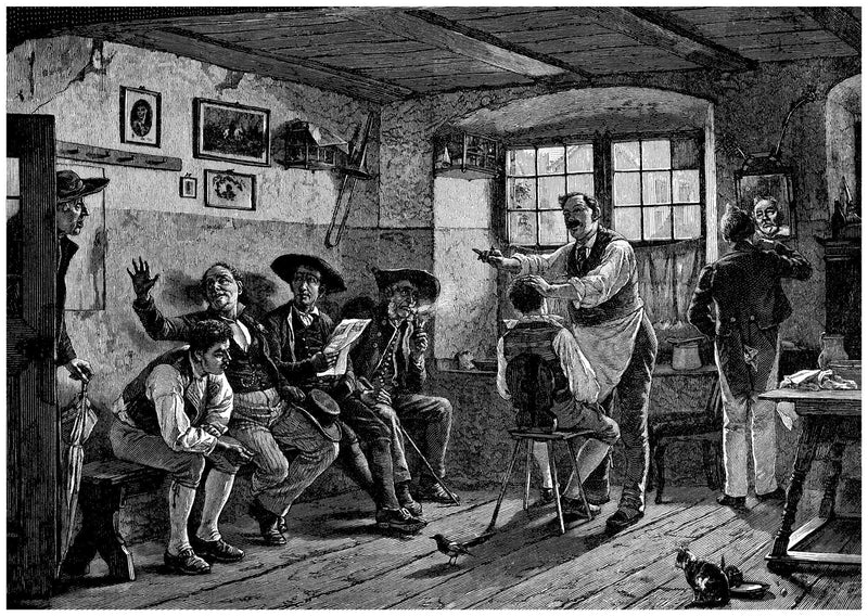 'Cut Cloth: Outfits from Throughout Barbers' History