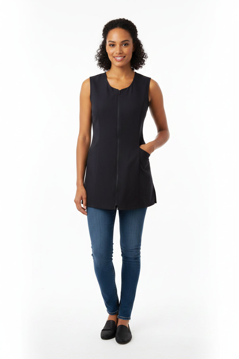 Style # 1235 Vest with Zipper