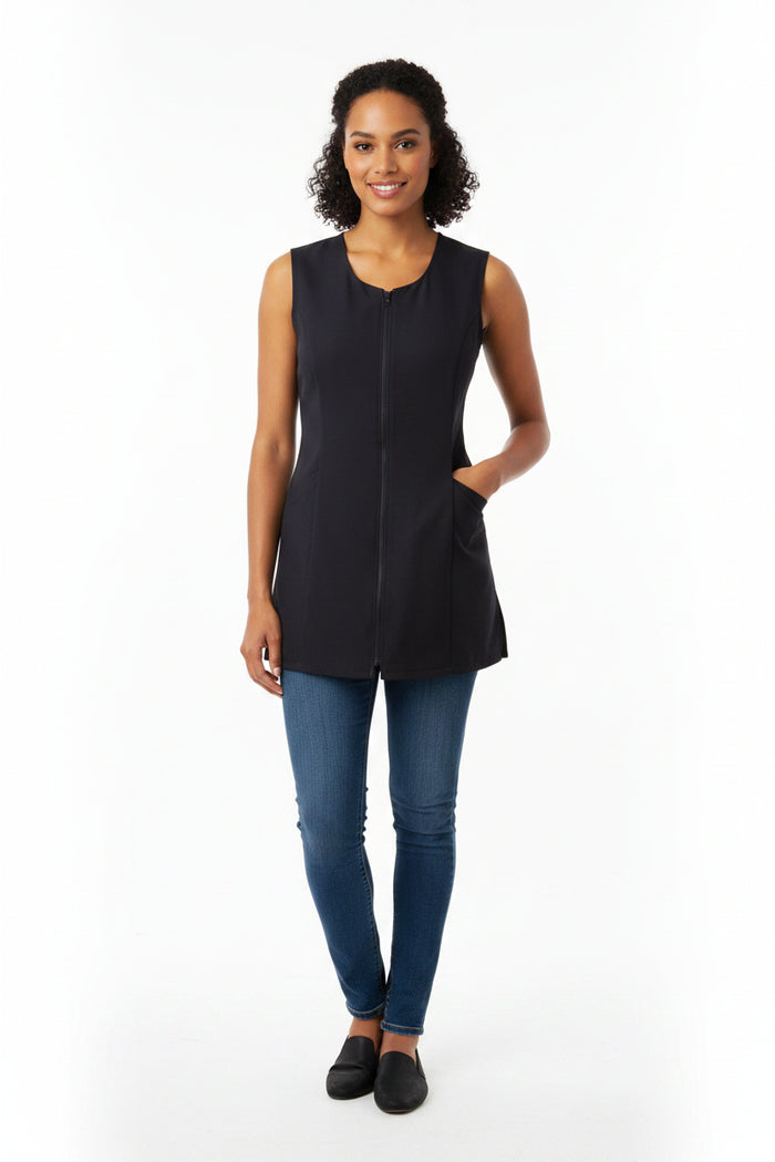 Style # 1235 Vest with Zipper