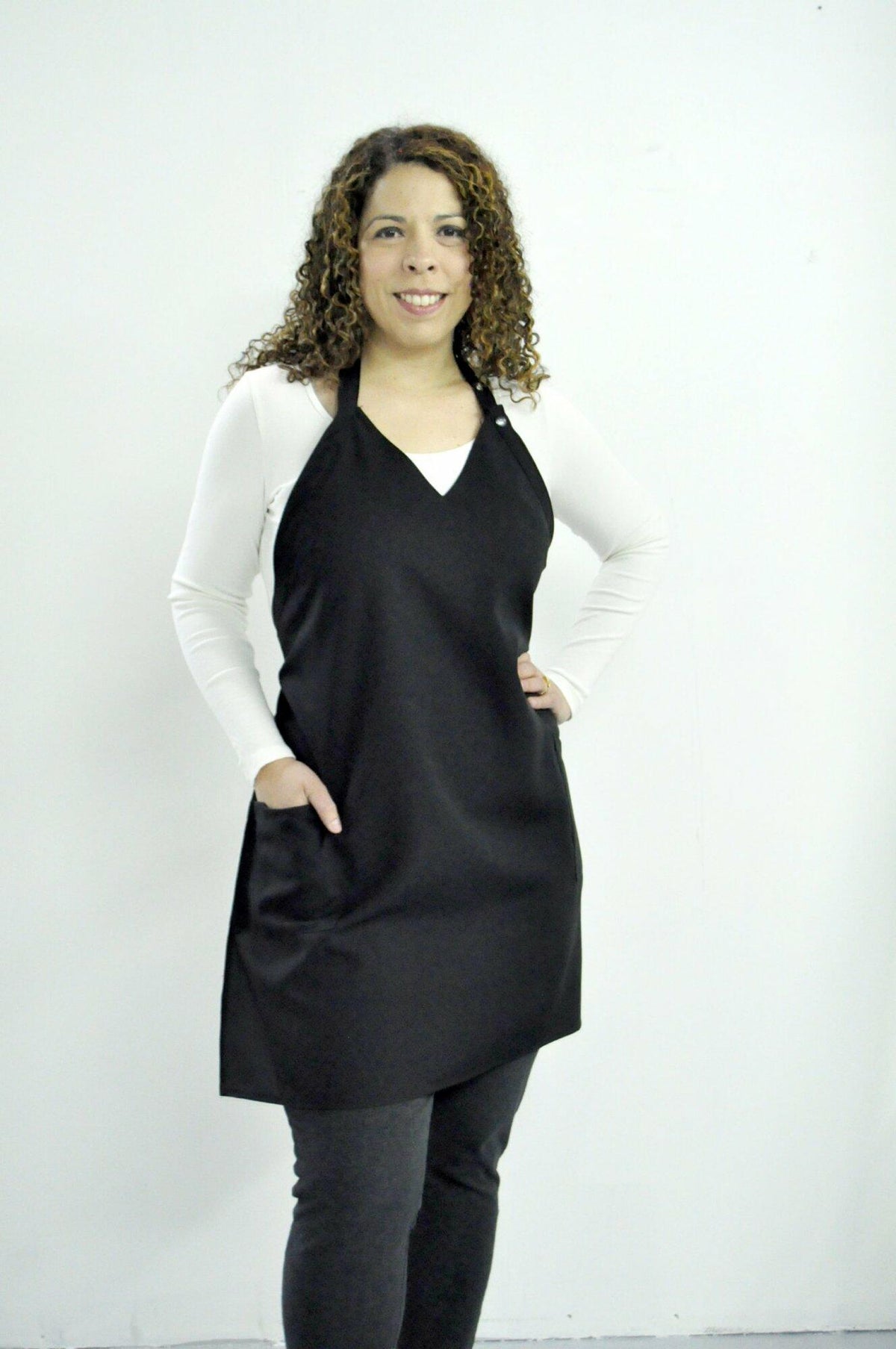 Sexy Soho V-Neck Short Apron Style # 695
