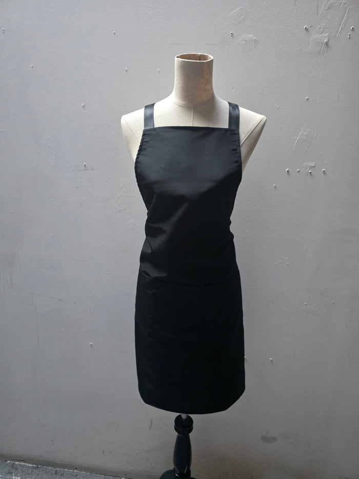 Cross back apron with buckles Style # 1128N
