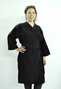 Style # 7000 Long Kimono 5th Avenue Robe with Cuffs in Peachskin
