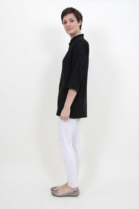 Style #88 Zip Front Smock with Mandarin Collar