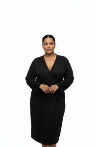 Style #89P Oversized Kimono Wrap Robe in Peachskin