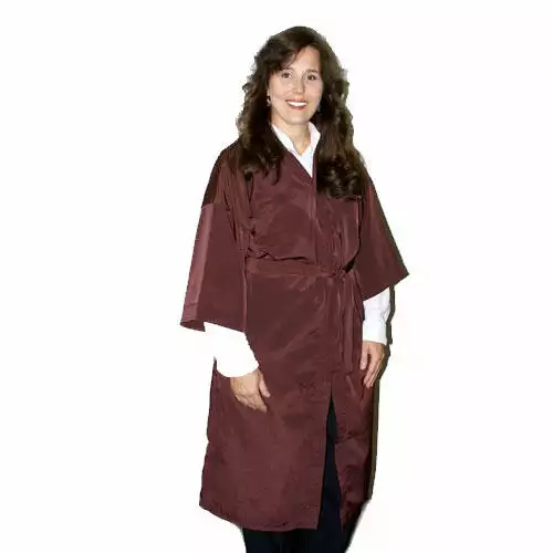 Style #89P Oversized Kimono Wrap Robe in Peachskin