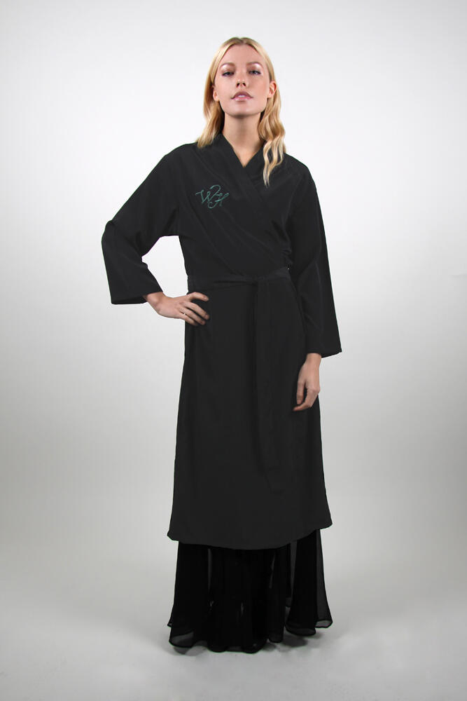 Style #98P Long Fitted Robe in Peachskin