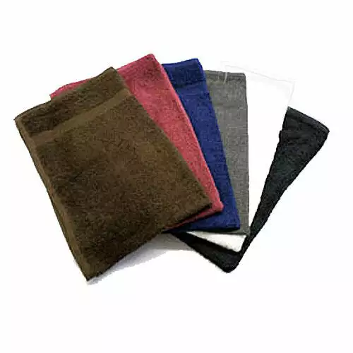 16 X 27 Dark Brown Salon Towels Bleach Resistant 100% Cotton