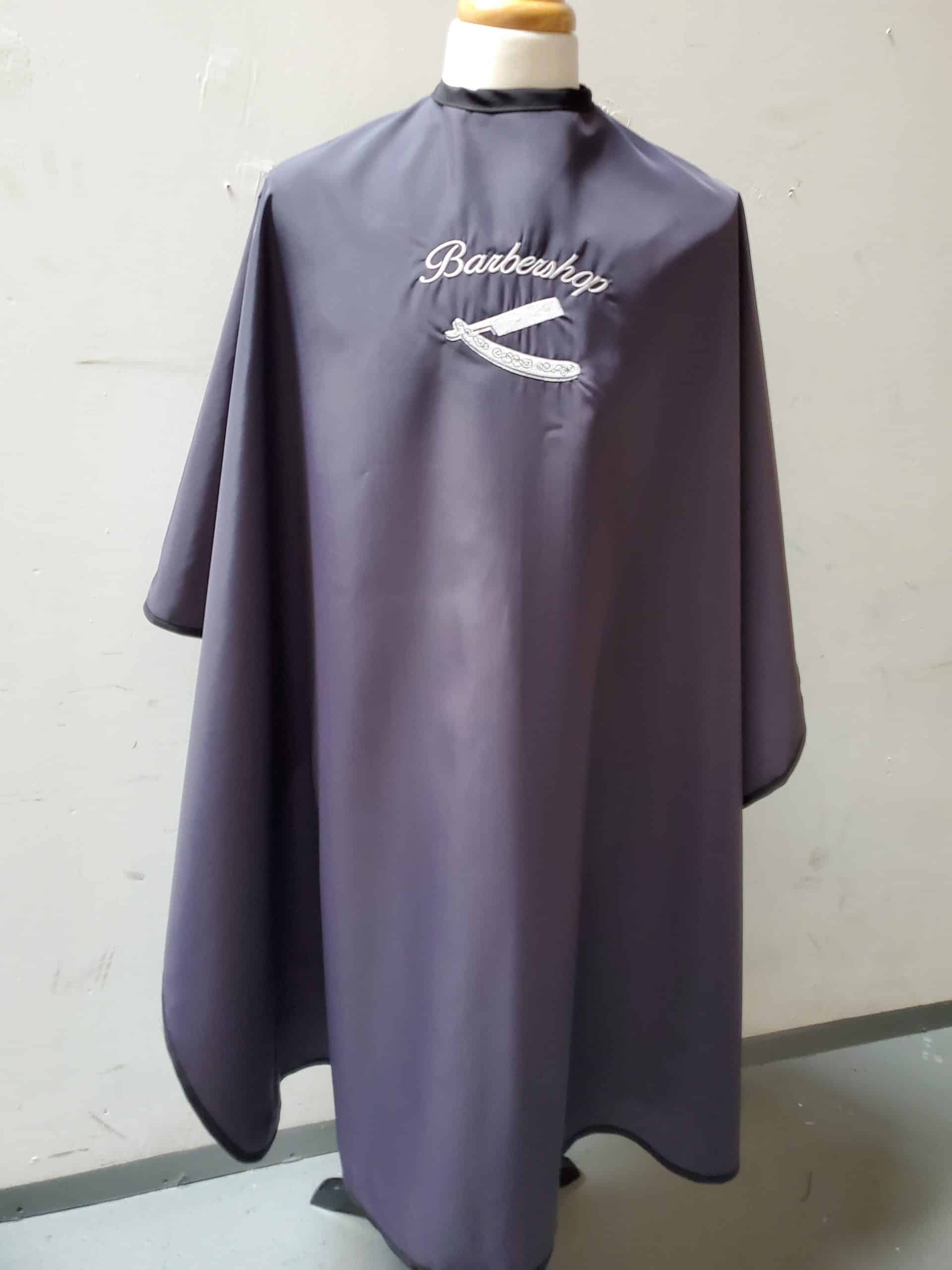 Large Barbershop cape with embroidery Style # 935