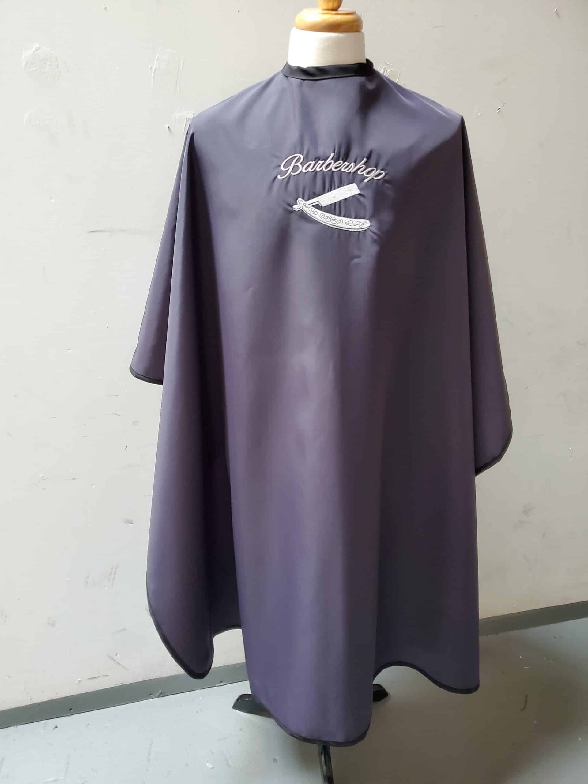 Large Barbershop cape with embroidery Style # 935