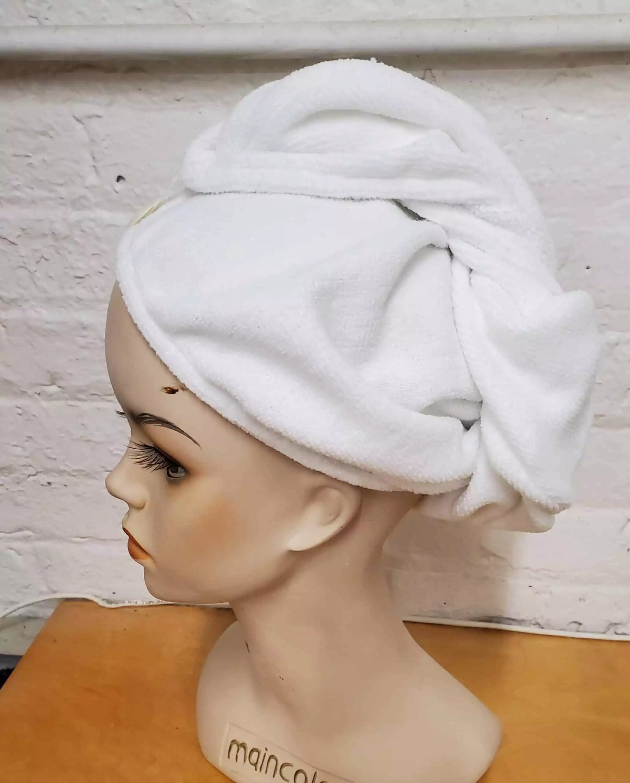 Turban towel in soft microfiber