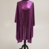 Purple shimmer cutting cape