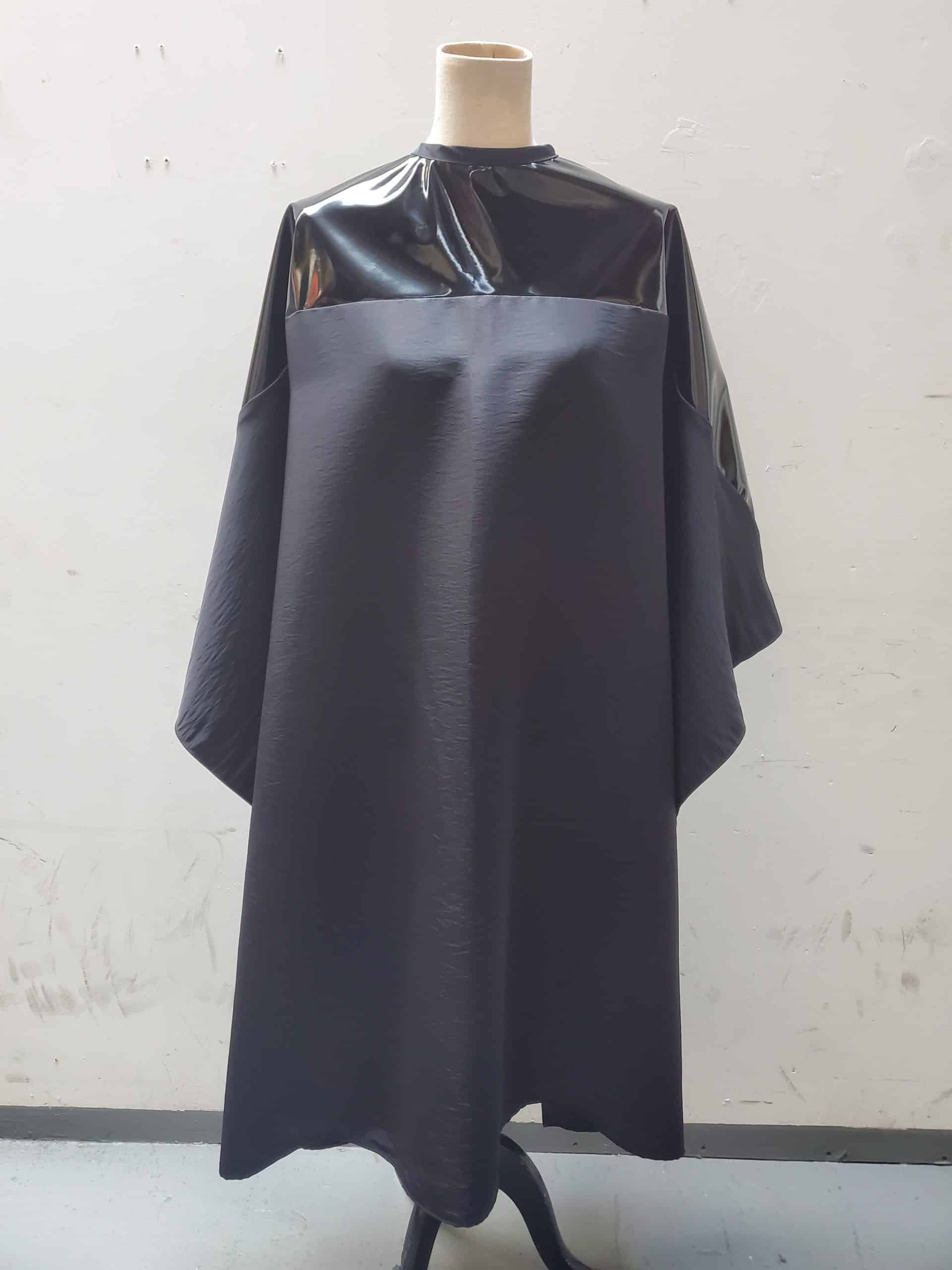 Multi-purpose Black Iridescent Salon Cape