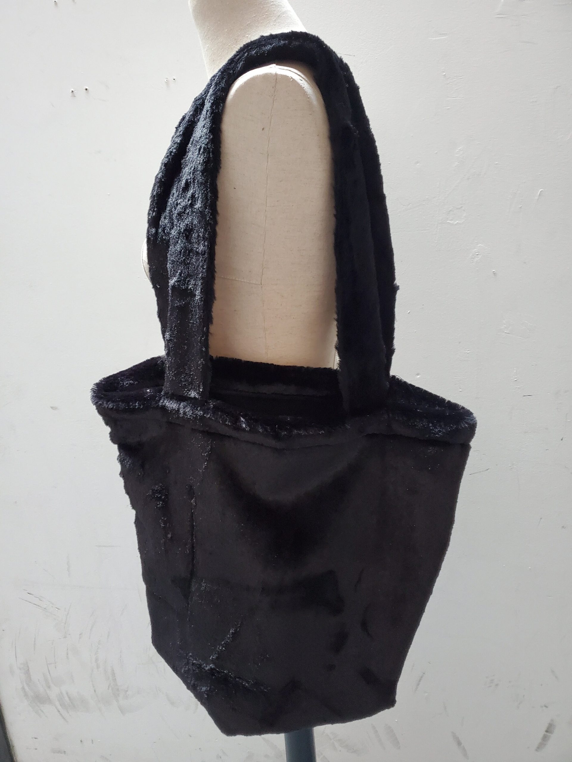 Vegan Fur Tote Bag