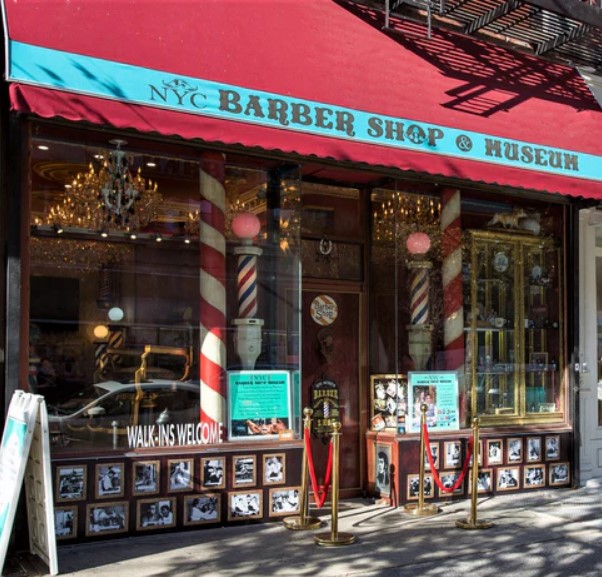 Photo courtesy of NYC Barber Shop Museum, Copyright © NYC Barber Shop Museum