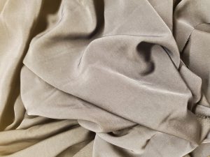 Black Peachskin cape material