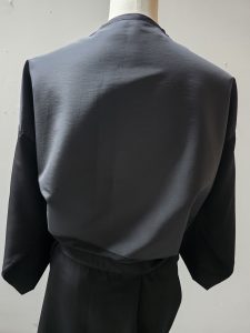 Style 7500 Kimono robe in Peachskin with a water repellent back